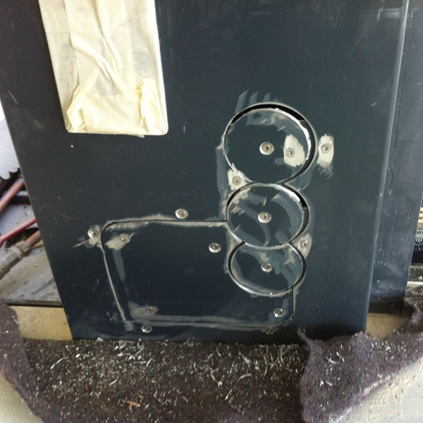 spraying on site photo