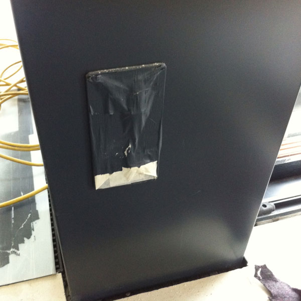 spraying on site photo